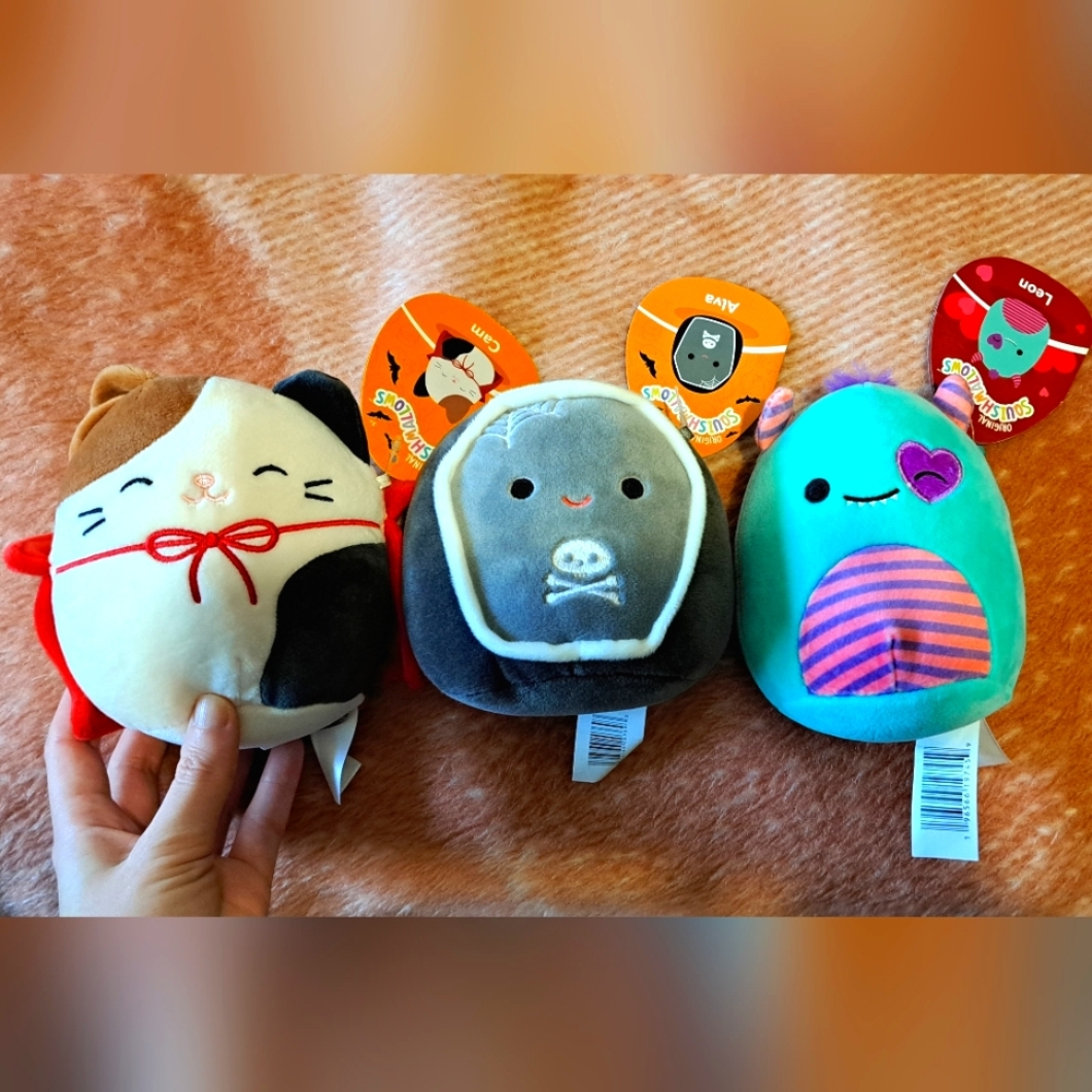 Squishmallow halloween 5inch three bundle